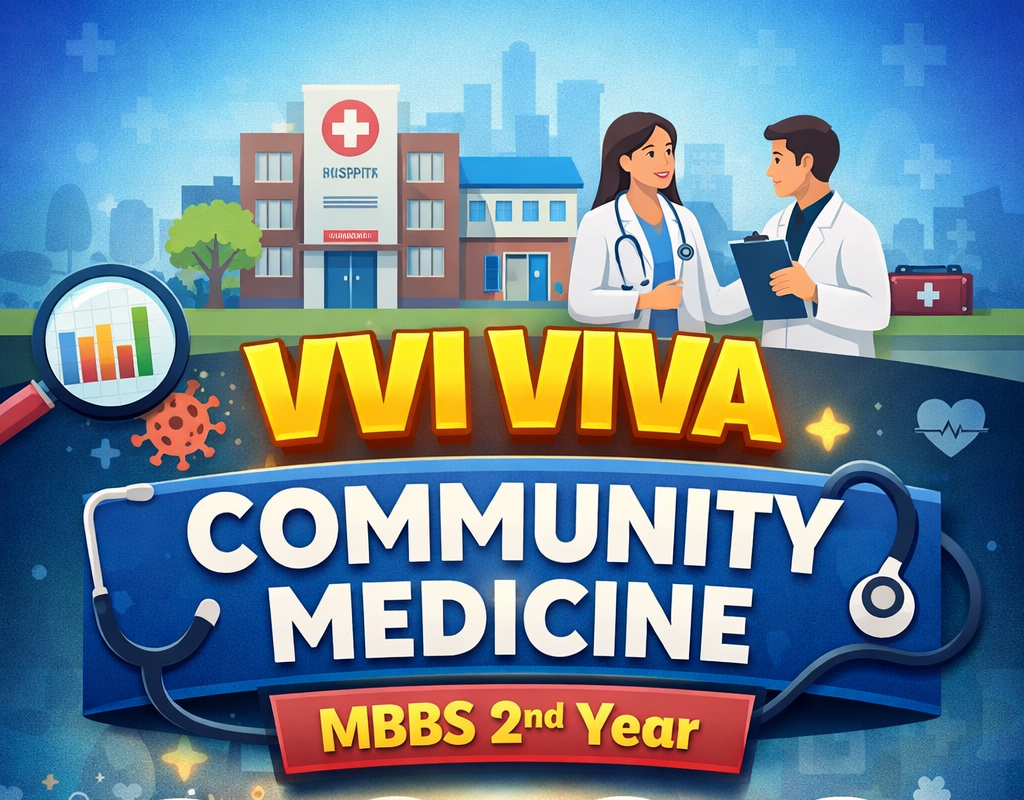 VVI VIVA MBBS II – Community Medicine